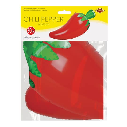 Beistle 30" Inflatable Red Chili Pepper